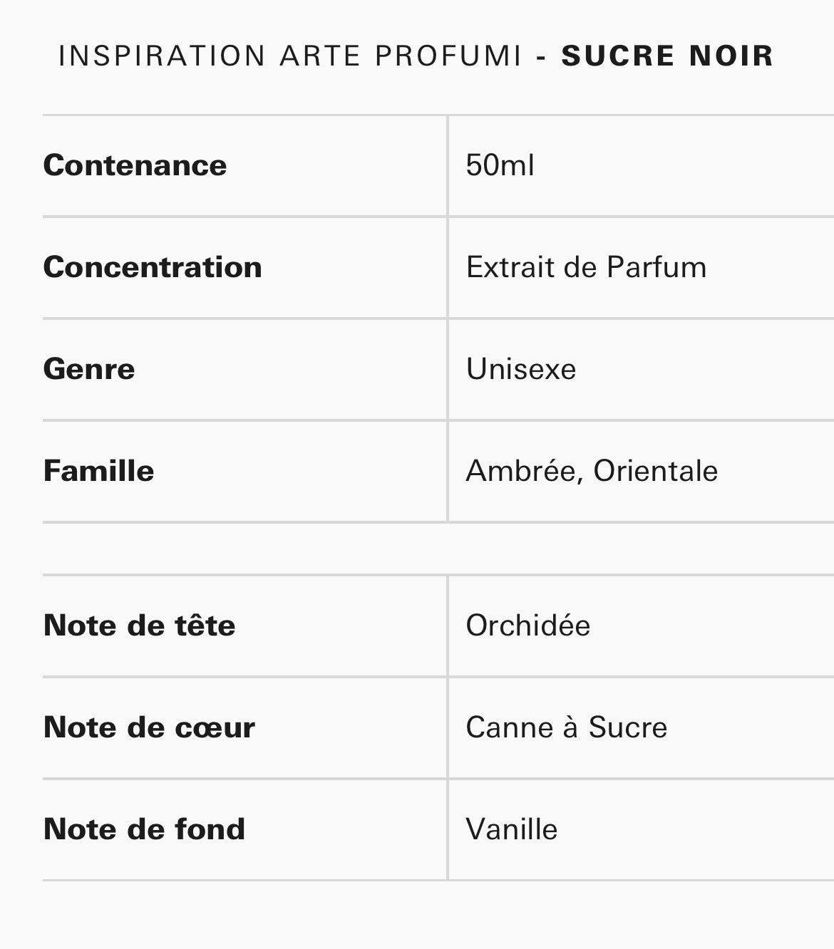 Sucre Noir