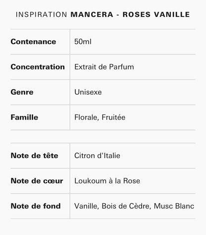 Rose Vanille